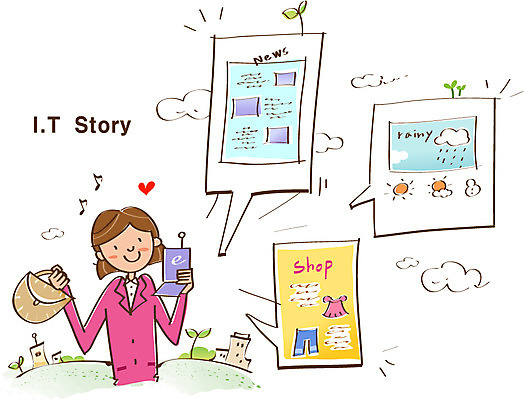 EPS 여자 인터넷 가방 통신 정보기술 한명 웃음 사람 성인 스마트폰 핸드폰 정보 스마트 IT라이프 편리함 소통 여자만 여자한명만 성인여자만 성인만 1 라이프스타일 잡화 컨셉 기술 표정 전자제품 스마트기기 파일형식 벡터