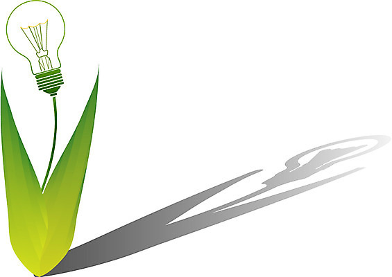 EPS 식물 아이콘 꽃 캠페인 잎 전구 그림자 사람없음 초록색 자연보호 환경 그린캠페인 그린에너지 환경보전 그린아이콘 2D아이콘 컬러 자연 에너지 보호 사회이슈 파일형식 벡터