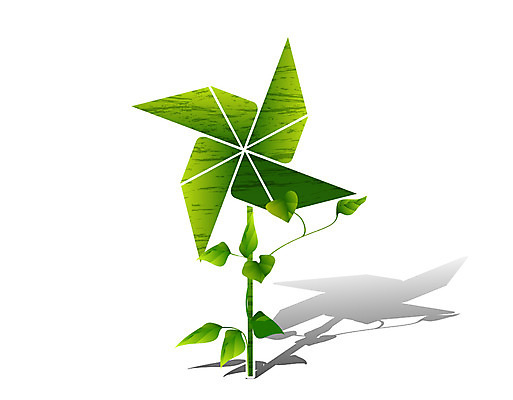 EPS 식물 아이콘 캠페인 잎 나뭇잎 그림자 사람없음 초록색 자연보호 환경 그린캠페인 그린에너지 바람개비 환경보전 그린아이콘 2D아이콘 컬러 자연 에너지 보호 사회이슈 파일형식 벡터