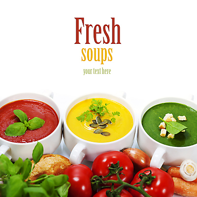 포토 JPG 해외이미지 스튜디오촬영 그릇 토마토 실내 사람없음 아웃포커스 당근 수프 흰배경 시금치 단호박수프 해외202004 해외포토 식기 백그라운드 채소 뿌리채소 촬영기법 내부 흰색 파일형식