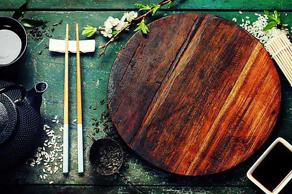 포토 JPG 해외이미지 스튜디오촬영 젓가락 실내 사람없음 하이앵글 쌀 찻잔 찻주전자 해외202004 해외포토 뷰포인트 주전자 잔 곡류 수저 내부 파일형식