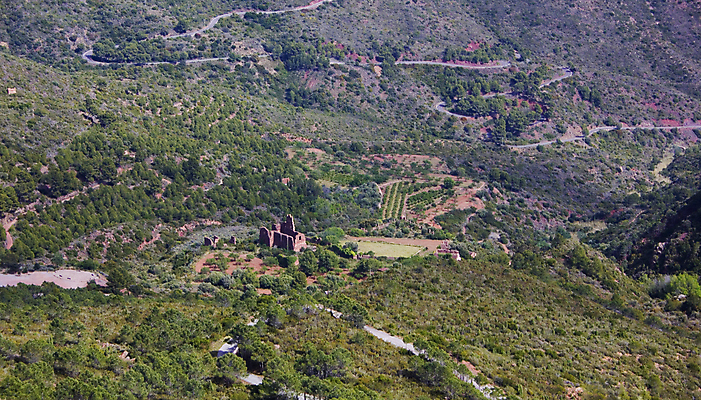 포토 JPG 해외이미지 유럽 산 풍경 사람없음 교회 스페인 버리기 폐허 수도원 발렌시아 수녀원 옛날 해외202105 해외포토 나라 종교건축 모션 건물 파일형식