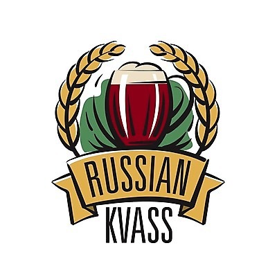 EPS 해외이미지 리본 일러스트 주류 사람없음 심볼 러시아 러시아음식 호밀 해외202004 해외202105 해외일러스트 유럽 음료 곡류 서양음식 파일형식 벡터