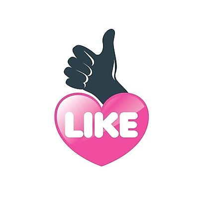 EPS 해외이미지 일러스트 사람없음 하트 최고 심볼 손모양 소셜네트워크 좋음 해외202004 해외202105 해외일러스트 모양 컨셉 파일형식 벡터 손_신체부위