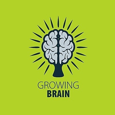 EPS 해외이미지 생각 일러스트 아이디어 창조 사람없음 심볼 뇌 나무모양 해외202004 해외202105 해외일러스트 모양 컨셉 파일형식 벡터