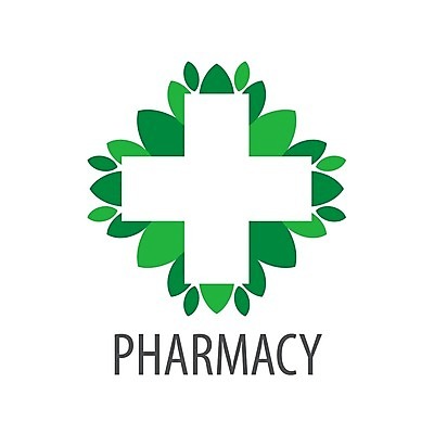 EPS 해외이미지 십자가 잎 일러스트 추상 사람없음 초록색 약국 심볼 십자모양 해외202004 해외202105 해외일러스트 모양 식물 컬러 무늬 의학 십자 파일형식 벡터