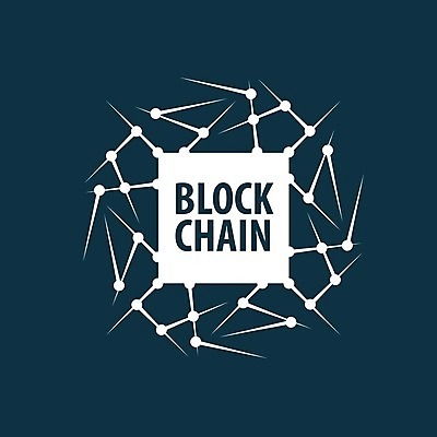 EPS 해외이미지 선 일러스트 사람없음 디지털 흰색 점 네트워크 남색 심볼 블록체인 해외202004 해외202105 해외일러스트 컬러 금융 파일형식 벡터 4차산업