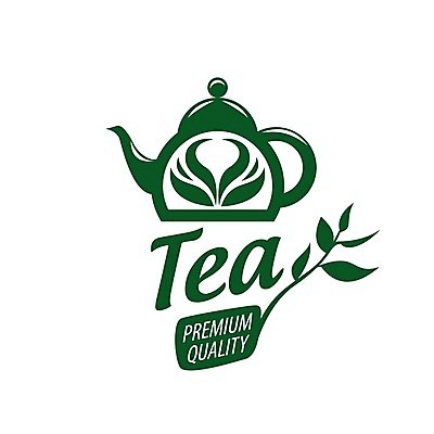 EPS 해외이미지 디자인 백그라운드 잎 일러스트 사람없음 찻주전자 허브 심볼 찻잎 해외202004 해외202105 해외일러스트 식물 주전자 차_음료 파일형식 벡터