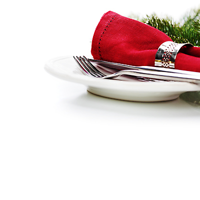포토 JPG 해외이미지 접시 포크 크리스마스 나뭇잎 실내 사람없음 장식 상차림 준비 흰배경 냅킨 해외202004 플레이팅 해외포토 식기 기념일 백그라운드 잎 내부 흰색 파일형식