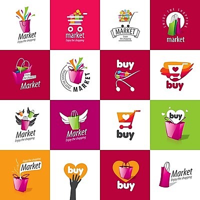 EPS 해외이미지 일러스트 사람없음 쇼핑 세트 쇼핑백 쇼핑카 하트 구매 심볼 손모양 해외202004 해외202105 해외일러스트 모양 가방 카트 파일형식 벡터 손_신체부위