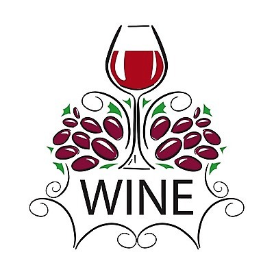 EPS 해외이미지 와인잔 일러스트 포도 사람없음 와인 레드와인 심볼 해외202004 해외202105 해외일러스트 술잔 과일 주류 파일형식 벡터