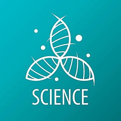 EPS 해외이미지 과학 하늘색 일러스트 사람없음 스쿨라이프 DNA 심볼 과학교육 해외202004 해외202105 해외일러스트 라이프스타일 교육 학교 파란색 생명공학 파일형식 벡터