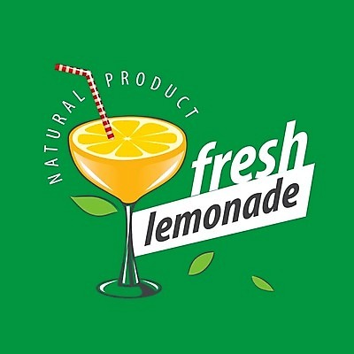 EPS 해외이미지 디자인 백그라운드 잎 일러스트 잔 빨대 사람없음 레몬 레모네이드 심볼 해외202004 해외202105 해외일러스트 식물 식기 과일 에이드 파일형식 벡터