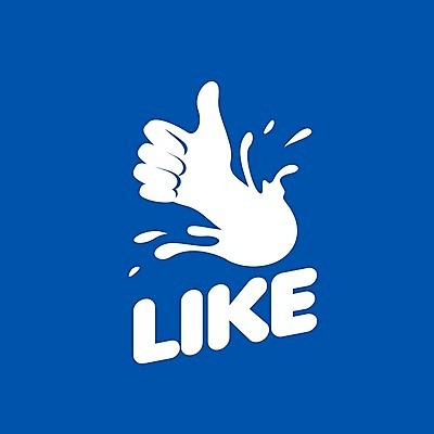 EPS 해외이미지 일러스트 사람없음 파란색 최고 심볼 손모양 소셜네트워크 스플래쉬 좋음 해외202004 해외202105 해외일러스트 모양 컬러 컨셉 파일형식 벡터 손_신체부위