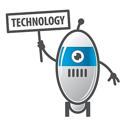 EPS 해외이미지 일러스트 비즈니스 기술 들기 사람없음 팻말 심볼 로봇 해외202004 해외202105 해외일러스트 모션 프레임 파일형식 벡터