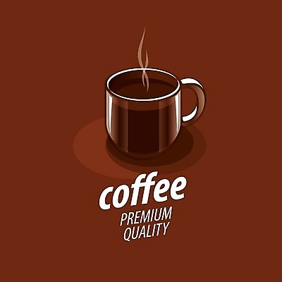 EPS 해외이미지 디자인 커피 백그라운드 일러스트 사람없음 갈색 커피잔 심볼 해외202004 해외202105 해외일러스트 음료 컬러 잔 파일형식 벡터