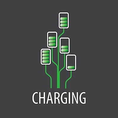 EPS 해외이미지 나무 일러스트 사람없음 그린에너지 건전지 심볼 에코 친환경 충전 해외202004 해외202105 해외일러스트 식물 환경 에너지 파일형식 벡터