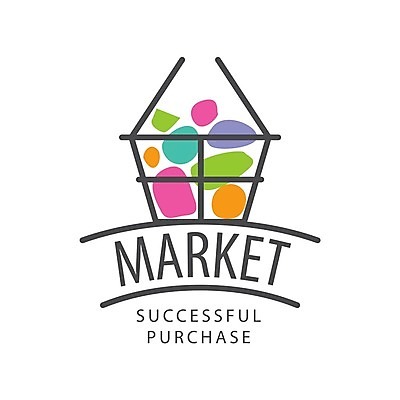 EPS 해외이미지 일러스트 사람없음 쇼핑 심볼 라인아트 장바구니 해외202004 해외202105 해외일러스트 선 바구니 파일형식 벡터