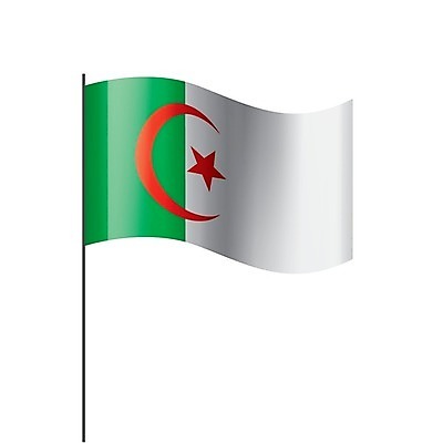 EPS 해외이미지 템플릿 디자인 배너 별 리본 지구 백그라운드 컨셉 일러스트 아프리카 그래픽 빨간색 세계 3D 깃발 초승달 심볼 사인 눈금 신분 애국심 휘장 고립 공화국 알제리 엘리먼트 전국 접기 정부 현실 해외202004 해외202105 해외일러스트 자연요소 나라 컬러 모션 달 디지털합성 파일형식 벡터