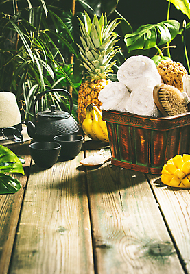 포토 JPG 해외이미지 잎 사람없음 위생용품 스파용품 아로마테라피 해외202004 해외포토 식물 생활용품 스파 오브젝트 테라피 파일형식