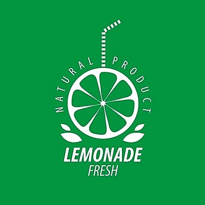 EPS 해외이미지 디자인 백그라운드 잎 일러스트 빨대 사람없음 레몬 레모네이드 심볼 해외202004 해외202105 해외일러스트 식물 과일 에이드 파일형식 벡터