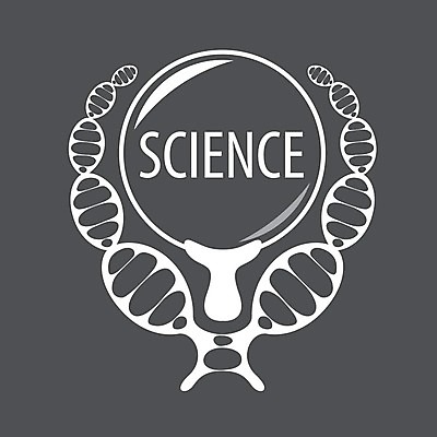 EPS 해외이미지 과학 일러스트 돋보기 사람없음 스쿨라이프 회색 DNA 심볼 과학교육 해외202004 해외202105 해외일러스트 라이프스타일 교육 컬러 학교 생명공학 파일형식 벡터