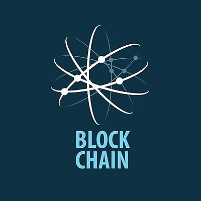 EPS 해외이미지 일러스트 사람없음 디지털 흰색 네트워크 남색 심볼 블록체인 해외202004 해외202105 해외일러스트 컬러 금융 파일형식 벡터 4차산업