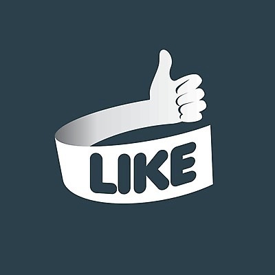 EPS 해외이미지 리본 일러스트 사람없음 검은색 최고 심볼 손모양 소셜네트워크 좋음 해외202004 해외202105 해외일러스트 모양 컬러 컨셉 파일형식 벡터 손_신체부위