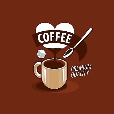 EPS 해외이미지 디자인 커피 백그라운드 일러스트 사람없음 갈색 숟가락 머그컵 하트 붓기 커피잔 심볼 해외202004 해외202105 해외일러스트 모양 음료 컬러 모션 잔 수저 컵 파일형식 벡터