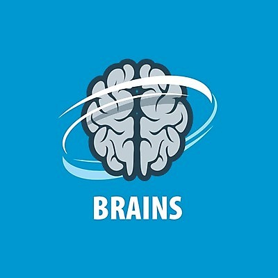 EPS 해외이미지 생각 일러스트 사람없음 심볼 뇌 해외202004 해외202105 해외일러스트 파일형식 벡터