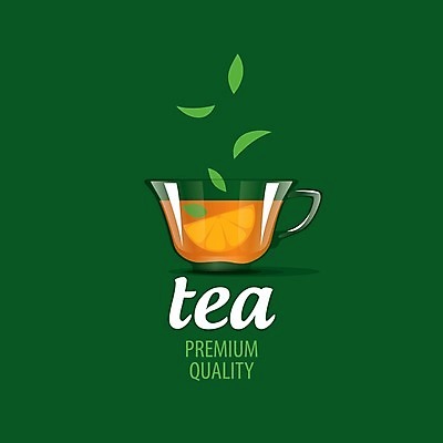 EPS 해외이미지 디자인 음료 백그라운드 잎 일러스트 사람없음 찻잔 허브 심볼 해외202004 해외202105 해외일러스트 식물 잔 파일형식 벡터