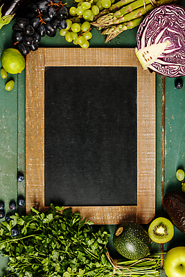 포토 JPG 해외이미지 채소 포도 실내 키위 사람없음 칠판 청포도 아스파라거스 나무바닥 라임 적양배추 적양파 카피스페이스 해외202004 해외포토 과일 양파 바닥 내부 공백 양배추 파일형식