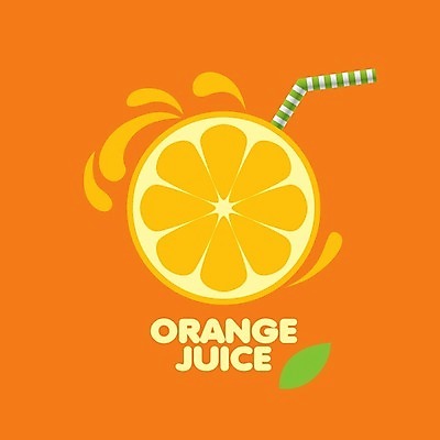 EPS 해외이미지 디자인 백그라운드 잎 오렌지 일러스트 빨대 사람없음 오렌지주스 심볼 해외202004 해외202105 해외일러스트 식물 과일 과일주스 파일형식 벡터