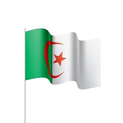 EPS 해외이미지 템플릿 디자인 배너 별 리본 지구 백그라운드 컨셉 일러스트 아프리카 그래픽 빨간색 세계 깃발 초승달 심볼 사인 눈금 신분 애국심 휘장 고립 공화국 알제리 엘리먼트 전국 접기 정부 해외202004 해외202105 해외일러스트 자연요소 나라 컬러 모션 달 파일형식 벡터