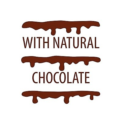 EPS 해외이미지 디자인 일러스트 디저트 타이포그라피 사람없음 초콜릿 달콤 심볼 해외202004 해외202105 해외일러스트 문자 음식 맛 파일형식 벡터