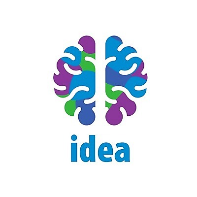 EPS 해외이미지 생각 일러스트 아이디어 창조 사람없음 심볼 뇌 해외202004 해외202105 해외일러스트 컨셉 파일형식 벡터