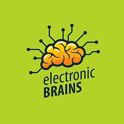 EPS 해외이미지 생각 일러스트 사람없음 회로판 심볼 뇌 해외202004 해외202105 해외일러스트 파일형식 벡터