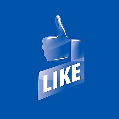 EPS 해외이미지 일러스트 사람없음 파란색 최고 심볼 손모양 소셜네트워크 좋음 해외202004 해외202105 해외일러스트 모양 컬러 컨셉 파일형식 벡터 손_신체부위