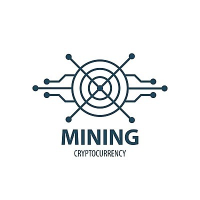 EPS 해외이미지 일러스트 타이포그라피 사람없음 디지털 회로판 발굴 심볼 가상화폐 해외202004 해외202105 해외일러스트 문자 돈 파일형식 벡터