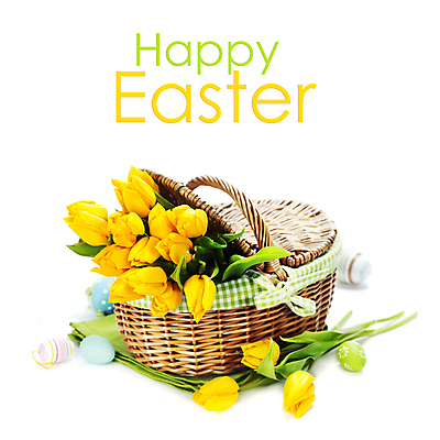 포토 JPG 해외이미지 꽃다발 부활절 실내 타이포그라피 사람없음 튤립 흰배경 부활절계란 소풍바구니 카피스페이스 해외202004 해외포토 문자 기념일 꽃 백그라운드 내부 바구니 계란 공백 흰색 파일형식
