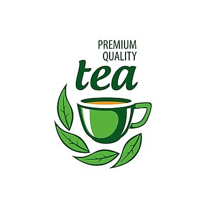 EPS 해외이미지 디자인 백그라운드 잎 일러스트 사람없음 머그컵 차 찻잔 허브 심볼 해외202004 해외202105 해외일러스트 식물 음료 잔 컵 파일형식 벡터