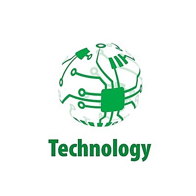 EPS 해외이미지 일러스트 비즈니스 기술 사람없음 초록색 원형 회로판 심볼 해외202004 해외202105 해외일러스트 도형 컬러 파일형식 벡터