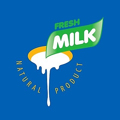EPS 해외이미지 디자인 일러스트 타이포그라피 사람없음 흐름 우유 심볼 칼슘 스플래쉬 해외202004 해외202105 해외일러스트 문자 컨셉 유제품 파일형식 벡터