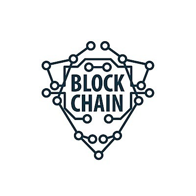 EPS 해외이미지 일러스트 사람없음 디지털 검은색 원형 네트워크 심볼 블록체인 해외202004 해외202105 해외일러스트 도형 컬러 금융 파일형식 벡터 4차산업