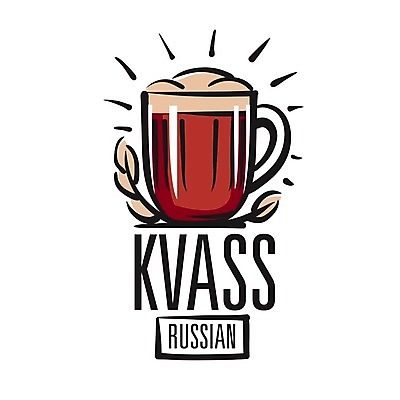 EPS 해외이미지 일러스트 주류 사람없음 컵 심볼 러시아 러시아음식 호밀 해외202004 해외202105 해외일러스트 식기 유럽 음료 곡류 서양음식 파일형식 벡터