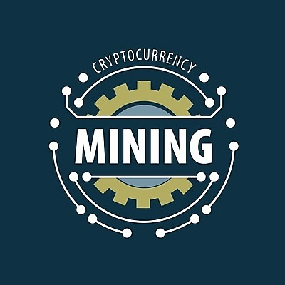 EPS 해외이미지 일러스트 타이포그라피 사람없음 디지털 회로판 남색 발굴 심볼 톱니바퀴 가상화폐 해외202004 해외202105 해외일러스트 문자 컬러 돈 파일형식 벡터