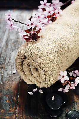 포토 JPG 해외이미지 꽃 사람없음 수건 위생용품 나뭇가지 스파용품 아로마테라피 해외202004 해외포토 나무 식물 생활용품 스파 오브젝트 테라피 파일형식