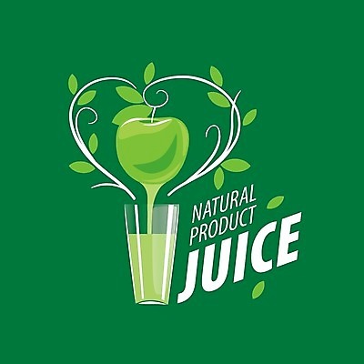 EPS 해외이미지 디자인 백그라운드 일러스트 잔 사람없음 주스 하트 사과 심볼 사과주스 해외202004 해외202105 해외일러스트 모양 식기 음료 과일 과일주스 파일형식 벡터