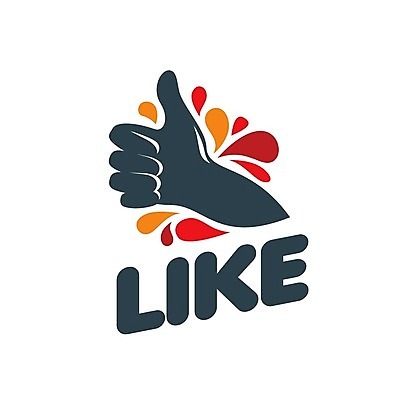 EPS 해외이미지 일러스트 사람없음 최고 심볼 손모양 소셜네트워크 좋음 해외202004 해외202105 해외일러스트 모양 컨셉 파일형식 벡터 손_신체부위