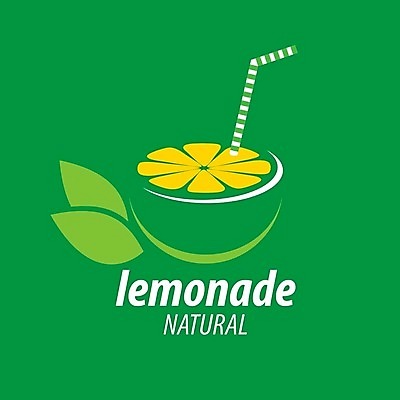 EPS 해외이미지 디자인 백그라운드 잎 일러스트 빨대 사람없음 레몬 레모네이드 심볼 해외202004 해외202105 해외일러스트 식물 과일 에이드 파일형식 벡터